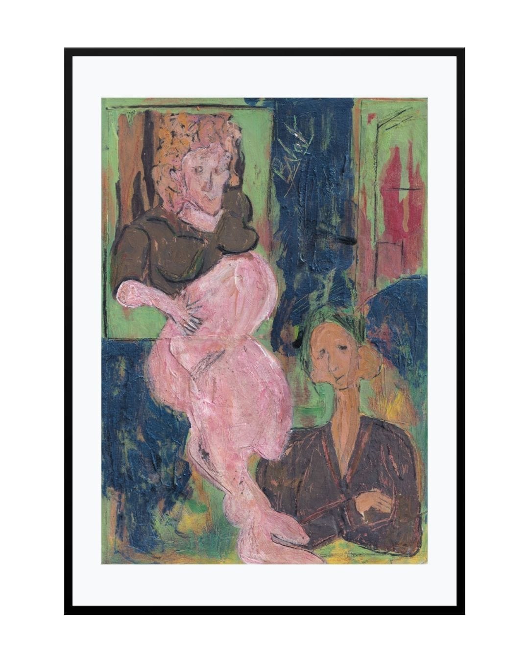 Posters, Prints, & Visual Artwork Motherhood Dilemma Print - Pregnancy